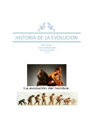 Revista-historia de la evolucion