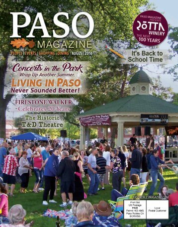 2016 August PASO Magazine
