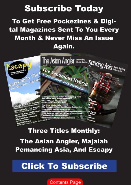 The Asian Angler - Issue #054 Digital Issue - Malaysia Edition
