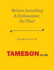 Before Installing A Dishwasher, Do This!