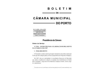 boletim 3683 - Câmara Municipal do Porto