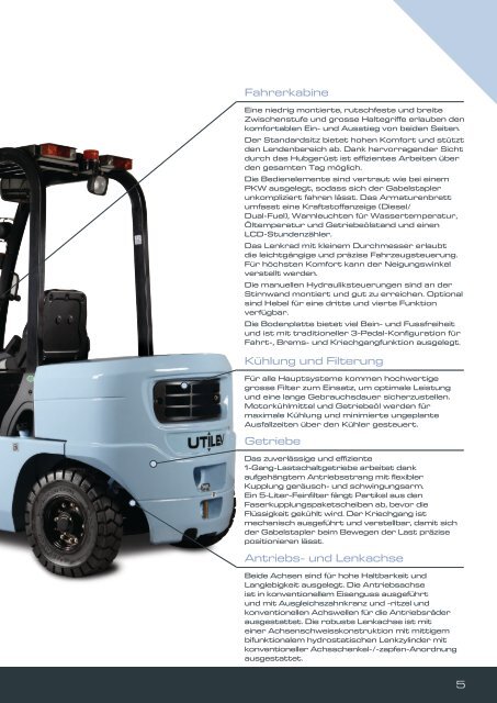UT20-35P Diesel-Treibgas-Stapler 2 bis 3,5 T Publikationsnr. 99990027 Rev.04