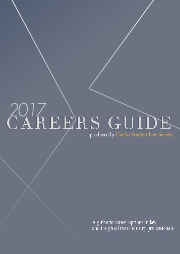 2017 CSLS Careers Guide