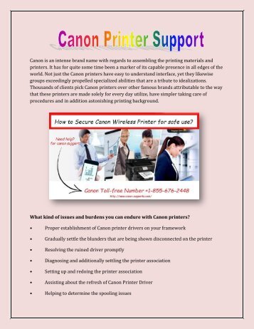 Canon Customer Care