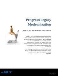 The Business Drivers for Progress Legacy Modernization