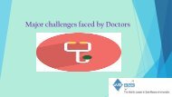 Major Challenges Faced by Doctors from lake B2B