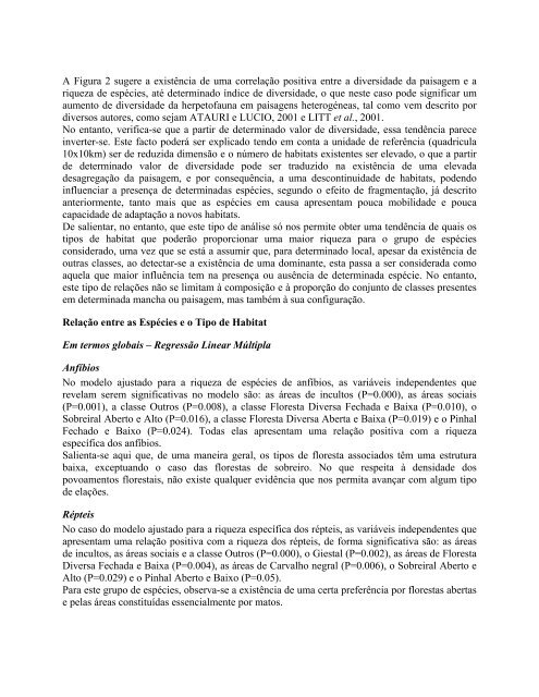 Carta da Tipologia Florestal de Portugal Continental e - ESAC