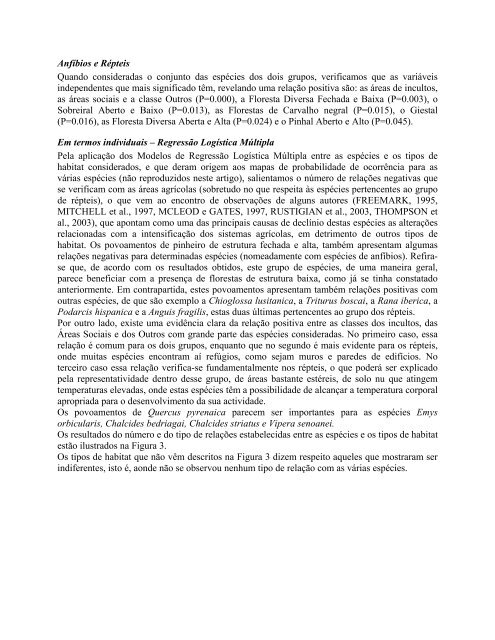 Carta da Tipologia Florestal de Portugal Continental e - ESAC
