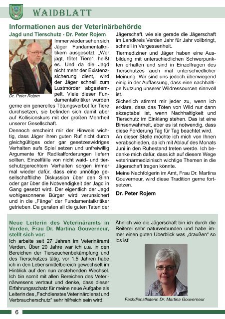 Waidblatt Ausgabe 22