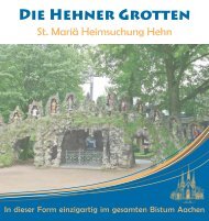 Die Hehner Grotten - wallfahrt-hehn