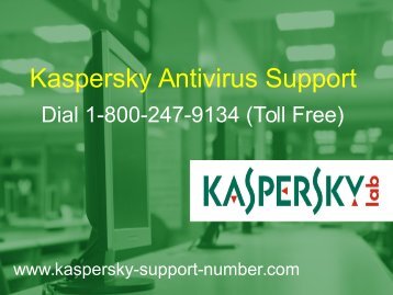 Kaspersky Technical Support Phone Number @ Www.kaspersky-support-number.com