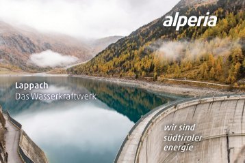Wasserkraftwerk Lappach