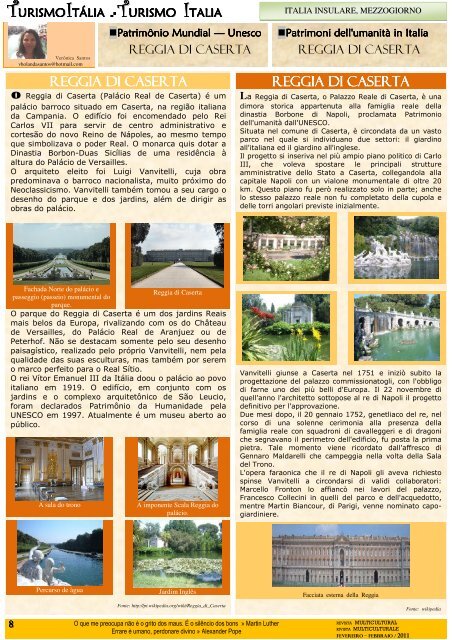 BRASIL ITÁLIA - Revista Multicultural Brasil & Italia