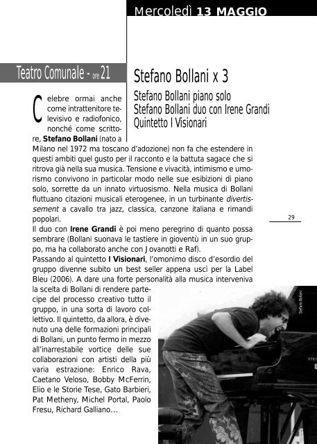 programma - Vicenza Jazz