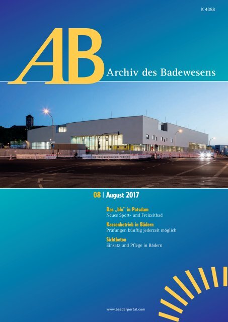 AB Archiv des Badewesens August 2017