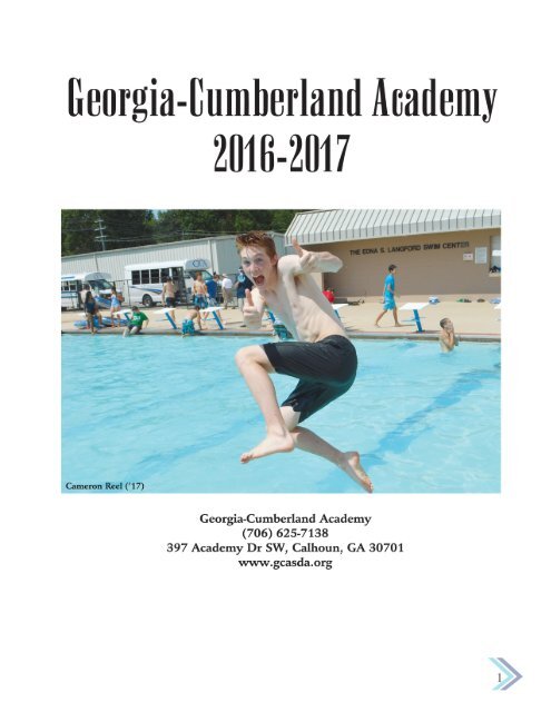 Georgia-Cumberland Academy - Fountain Reveries - 2017