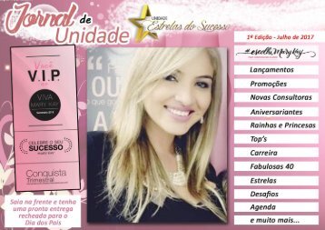 JORNAL DE UNIDADE - ESTRELAS DO SUCESSO - 072017