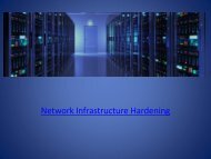 Network-Infrastructure-Security