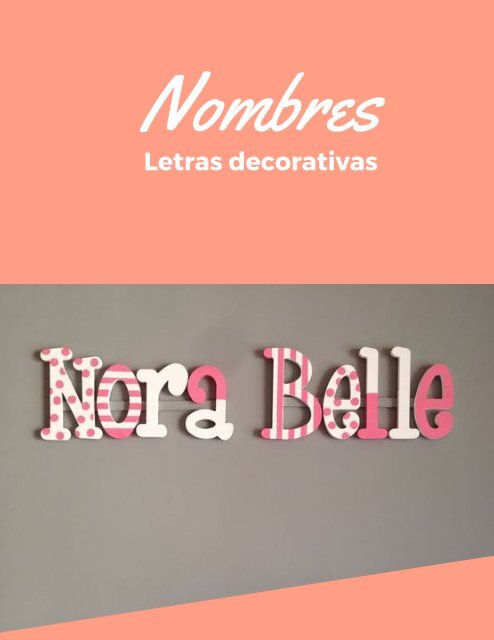 letras decorativas