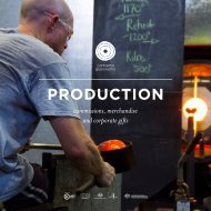 Canberra Glassworks Commissions and Production e-flyer