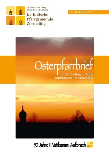 Osterpfarrbrief - St. Martin Zorneding