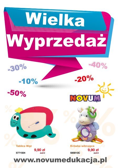 Wielka wyprzedaż NOVUM