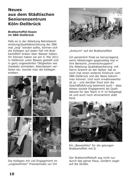 Nr. 3/2011 - Sozial-Betriebe-Köln