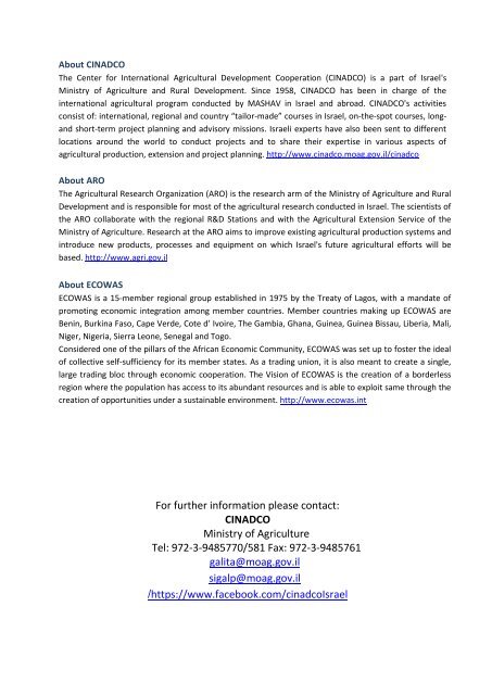 Brochure -Applied research ECOWAS Sep 017