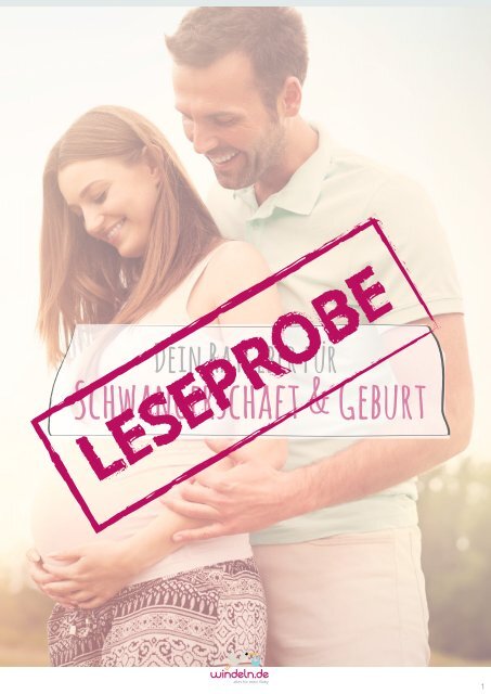 E-Book Schwangerschaft und Geburt - LESEPROBE