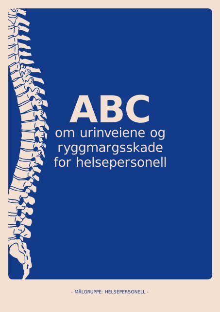 ABC om urinveiene og ryggmargsskade - helsepersonell