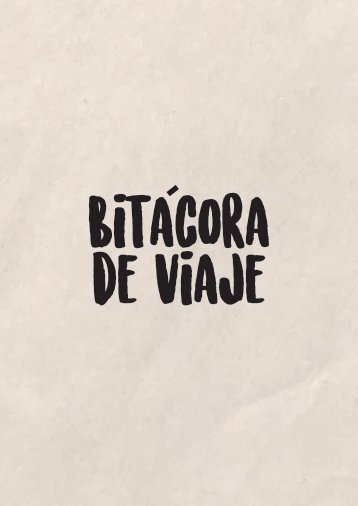 Bitacora de Viaje - Liliana Bodoc