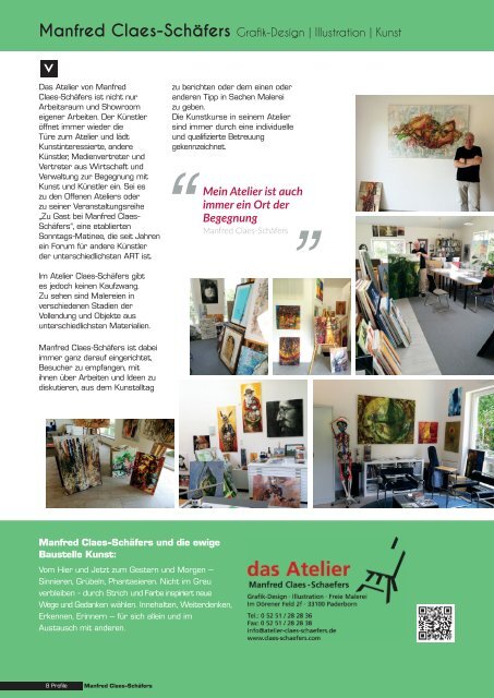 Profile Nr. 10 - Kunst- und Kulturmagazin