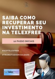 Saiba como recuperar seu investimentos na telexfree