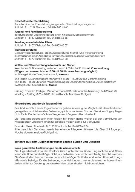 Fahrplanwechsel am 9. Dezember 2012 Ã„nderungen und ... - Neerach