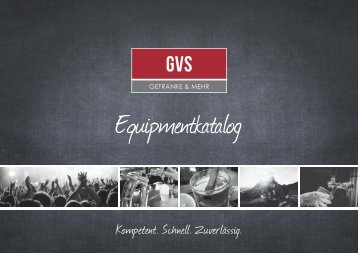 GVS Equipmentkatalog – Veranstaltungsservice