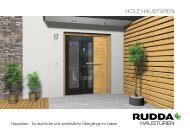 RUDDA Haustüren - Holz