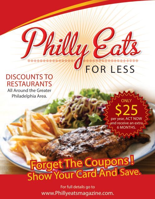 Philly Eats Magazine Second Edition 2017