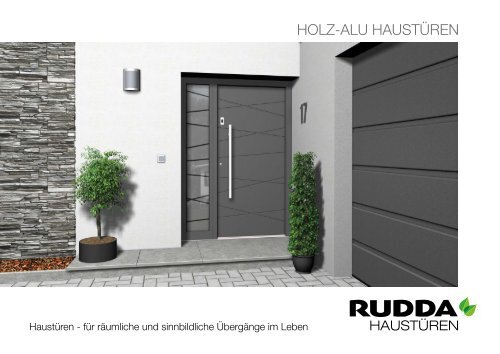 RUDDA Haustüren - Alu