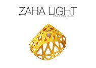 ZAHA LIGHT catalog $