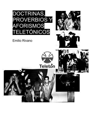 DOCTRINAS, PROVERBIOS Y AFORISMOS TELETONICOS