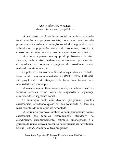 Conheça o Livro na Biblioteca Publica de Amontada Autor Gerson Vidal de Castro 