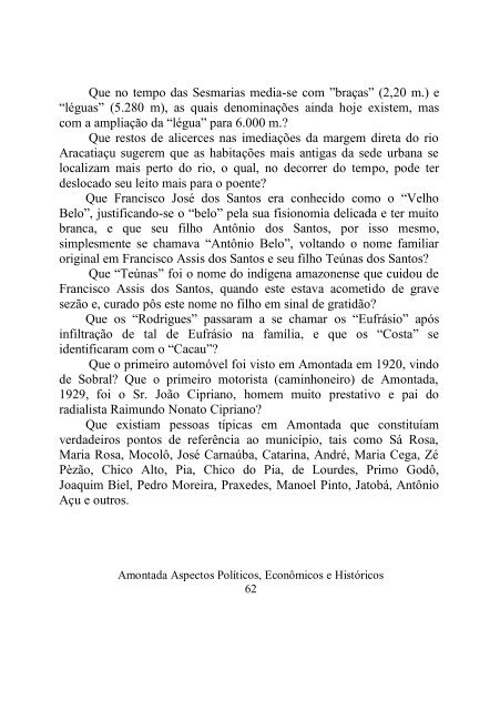 Conheça o Livro na Biblioteca Publica de Amontada Autor Gerson Vidal de Castro 