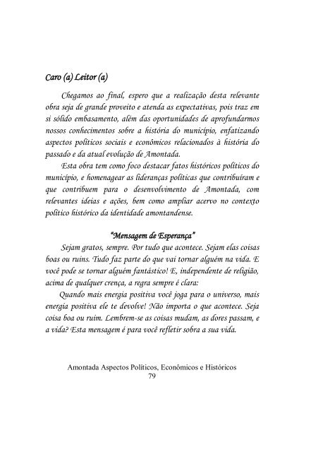 Conheça o Livro na Biblioteca Publica de Amontada Autor Gerson Vidal de Castro 