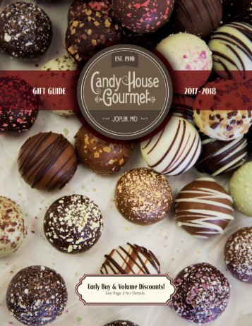 2017-2018 Candy House Gourmet Gift Guide