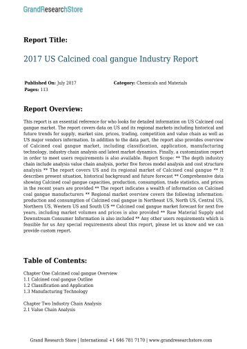 2017-us-calcined-coal-gangue-industry-report-grandresearchstore