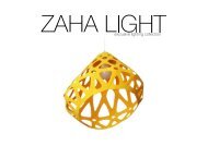 ZAHA LIGHT catalog €