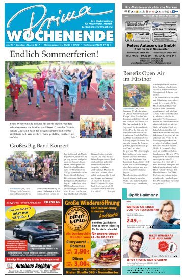 Prima Wochenende 29 2017