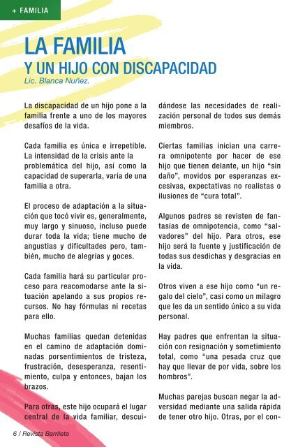 REVISTA BARRILETE NÚMERO 1