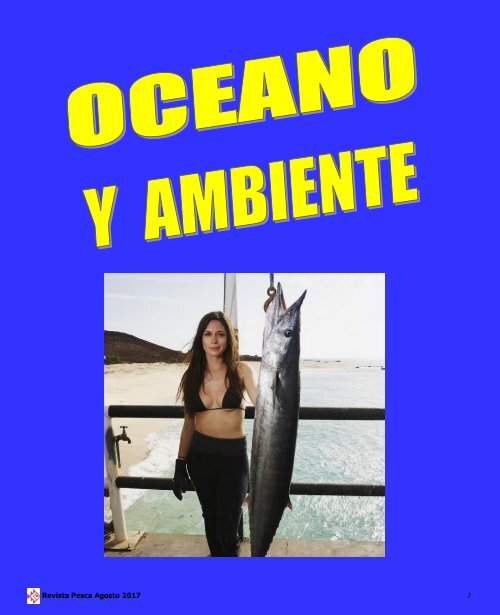 REVISTA PESCA AGOSTO 2017