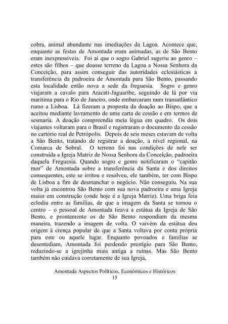 Conheça o Livro na Biblioteca Publica de Amontada Autor Gerson Vidal de Castro 